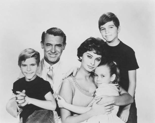 Comedy starring Cary Grant, Sophia Loren, Paul Petersen, Charles Herbert and Mimi Gibson 'Houseboat'.