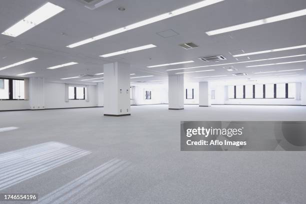 empty office - floor decal stock pictures, royalty-free photos & images