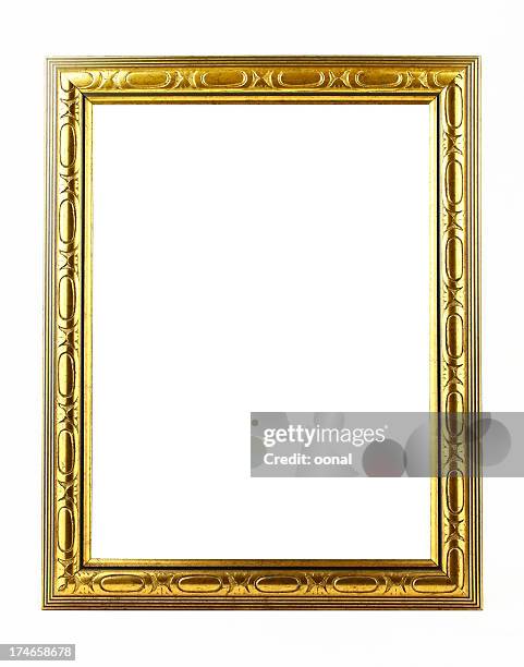 blank classical frame - art frieze exhibition stock pictures, royalty-free photos & images