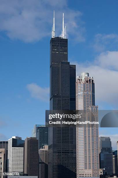 chicago - willis tower stock pictures, royalty-free photos & images