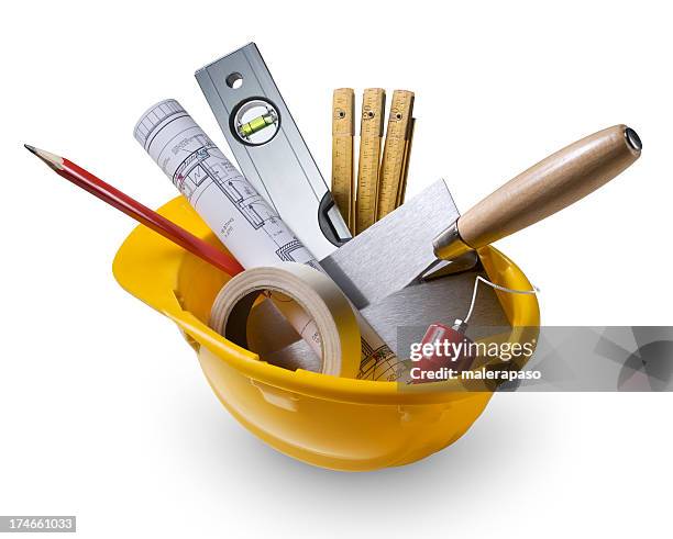 construction equipment - home improvement contractor stock pictures, royalty-free photos & images