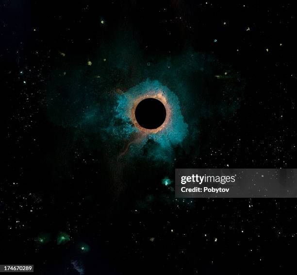 eclipse - dark planet space stock illustrations