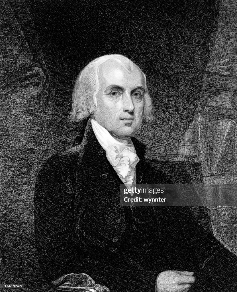 Retrato del Presidente James Madison