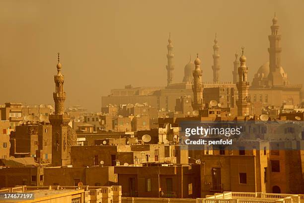 cairo skyline - cairo skyline stock pictures, royalty-free photos & images