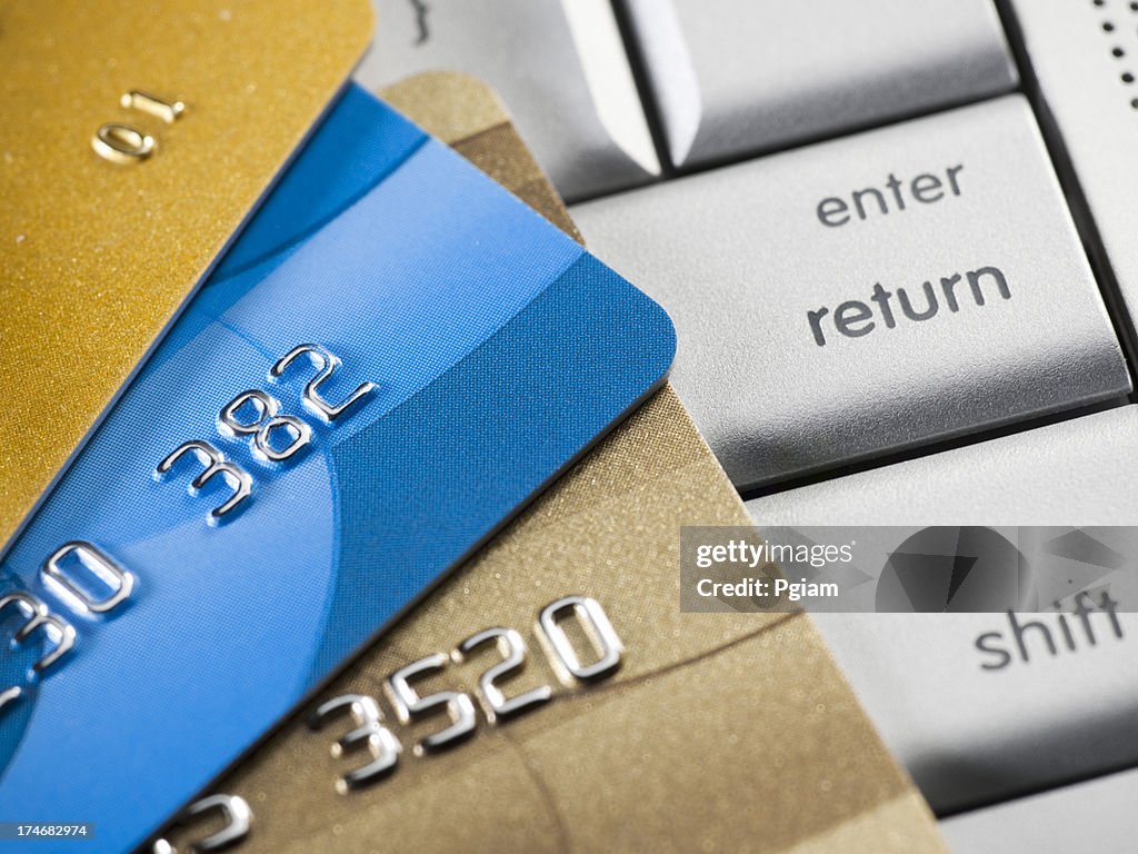 Credit card online purchase