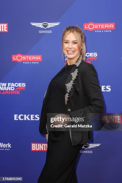 Nina Ensmann attends the Bunte New Faces Music Award on October 26, 2023 in Berlin, Germany.