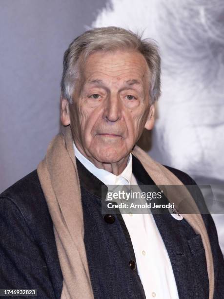 Costa Gavras attends the Lumiere Award Ceremony during the 15th Film Festival Lumiere on October 20, 2023 in Lyon, France.