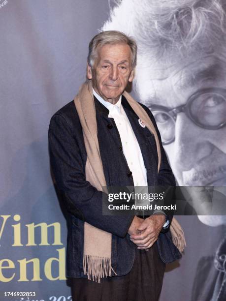 Costa Gavras attends the Lumiere Award Ceremony during the 15th Film Festival Lumiere on October 20, 2023 in Lyon, France.