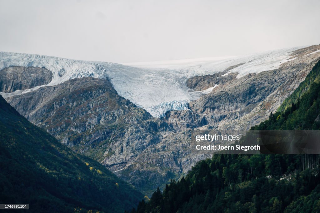Glacier by the Fjord: Nature's Frozen Majesty