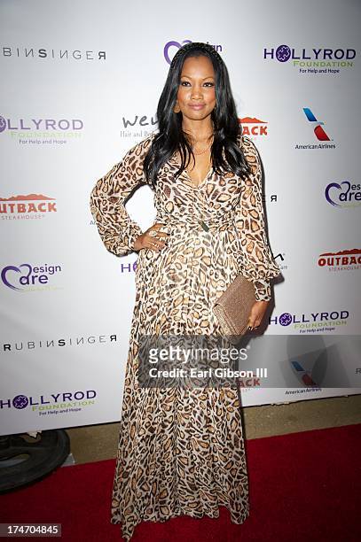 Garcelle Beauvais attends the 15th Annual DesignCare on July 27, 2013 in Malibu, California.
