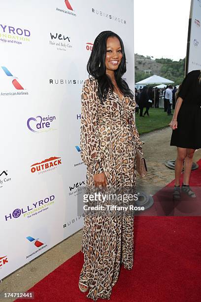 Actress Garcelle Beauvais attends the 15th Annual DesignCare benefiting The HollyRod Foundation on July 27, 2013 in Malibu, California.
