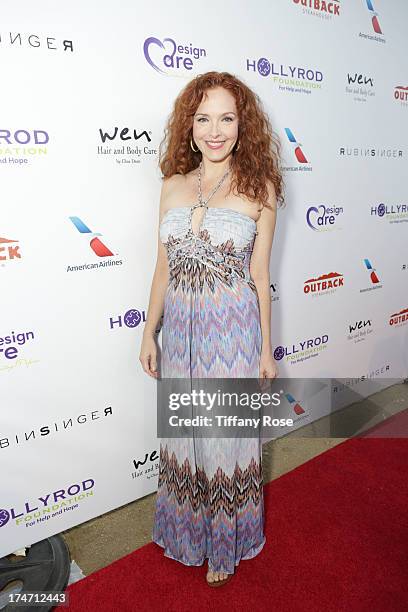 Actress Amy Yasbeck attends the 15th Annual DesignCare benefiting The HollyRod Foundation on July 27, 2013 in Malibu, California.