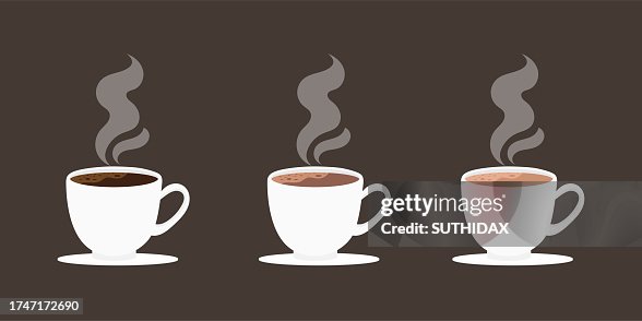 Coffee cup illustrations Coffee cup illustrations