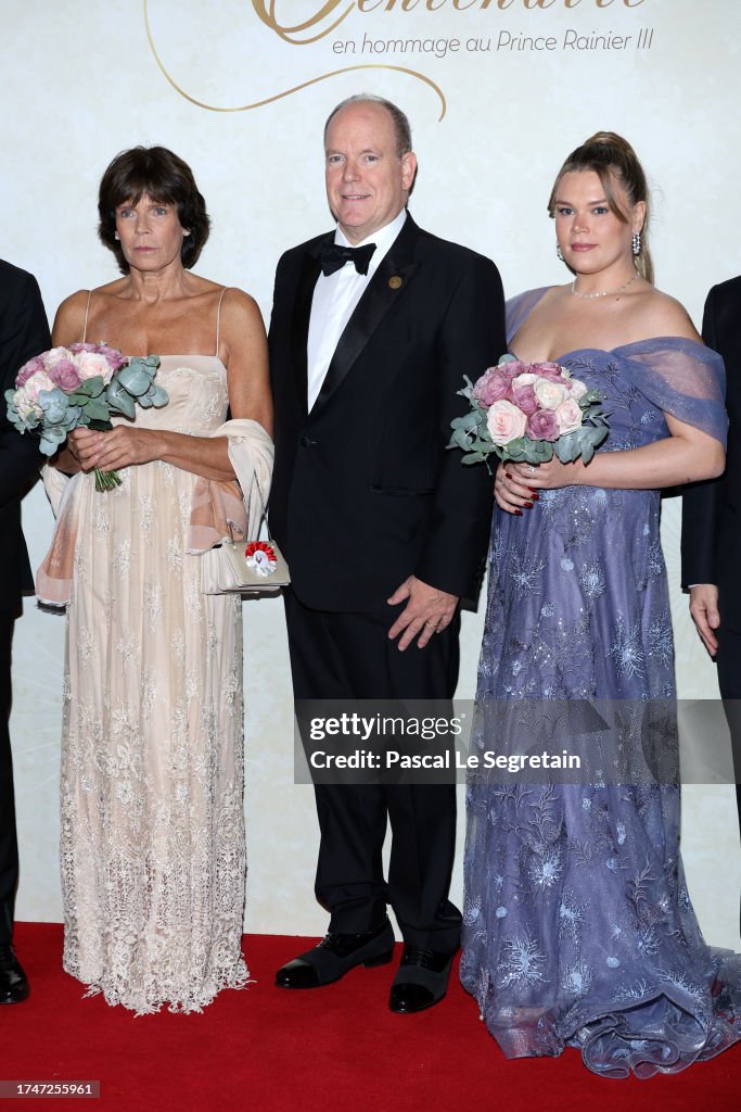 "Bal Du Centenaire - Prince Rainer III" Ball To Benefit The Fight Aids Monaco At Casino De Monte-Carlo