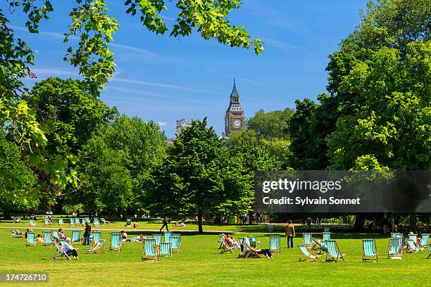 london, st james' park - st james's park london stock-fotos und bilder