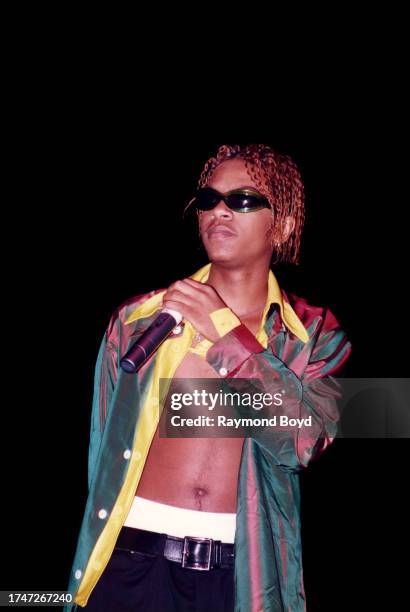 Singer Romeo of Immature performs at the Regal Theater in Chicago, Illinois in September 1996.