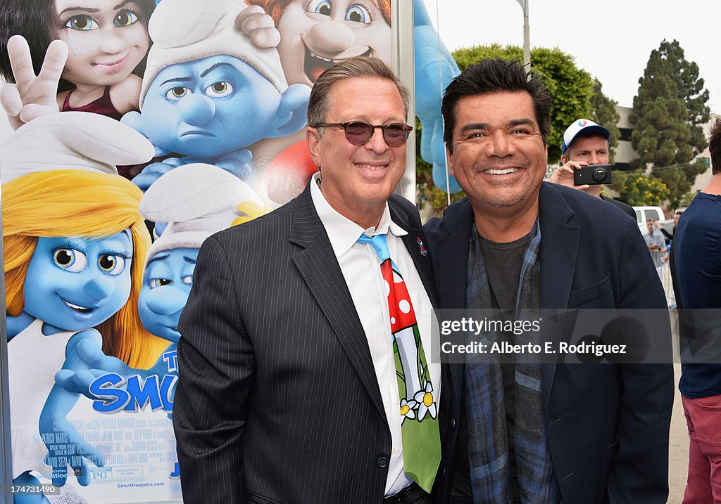 Premiere Of Columbia Pictures' "Smurfs 2" - Red Carpet