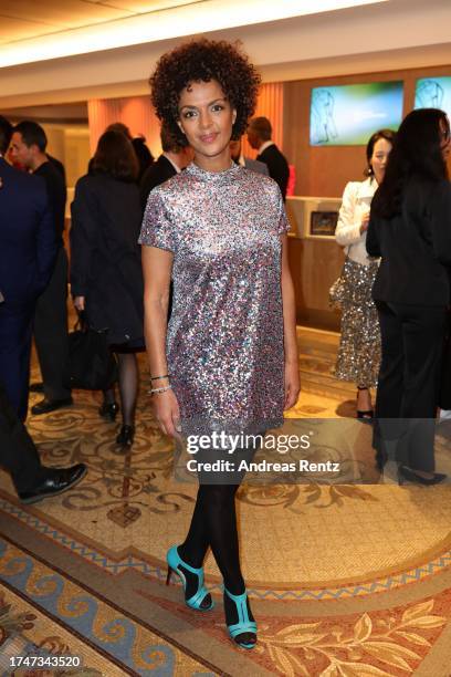 Dennenesch Zoude attends the Hessischer Film- und Kinopreis 2023 at Alte Oper on October 20, 2023 in Frankfurt am Main, Germany.