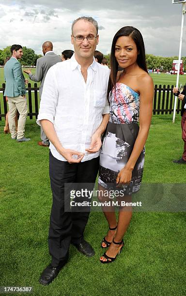Naomie Harris attends the Audi International Polo at Guards Polo Club on July 28, 2013 in Egham, England.