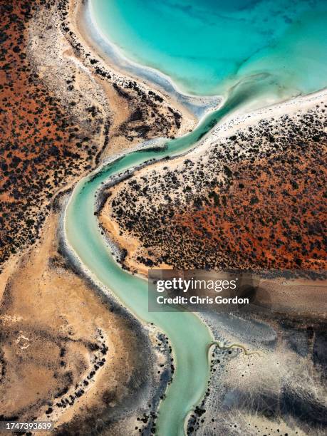 remoted coast line from above - dramatic landscape stock pictures, royalty-free photos & images