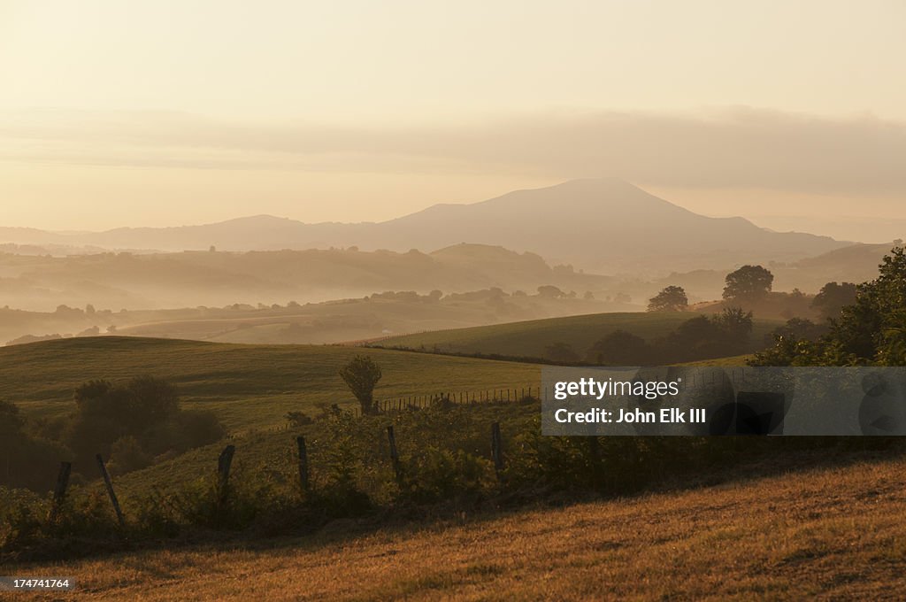 Basque countryside landscape