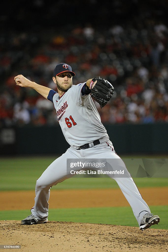 Minnesota Twins v Los Angeles Angels of Anaheim