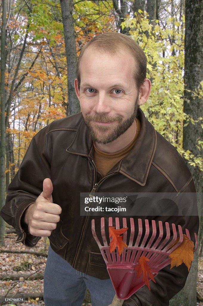 Autumn Cleanup HighRes Stock Photo Getty Images