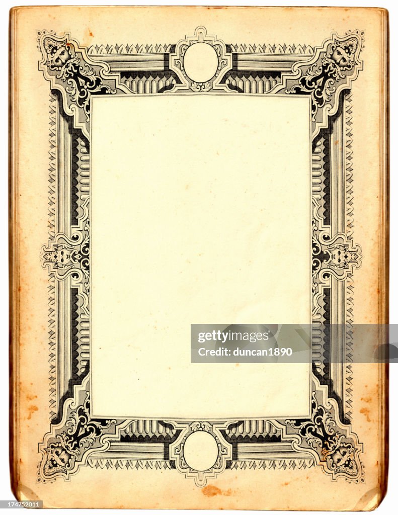 Frame Paper Style Paper Frame High-Res Vector Graphic - Getty Images