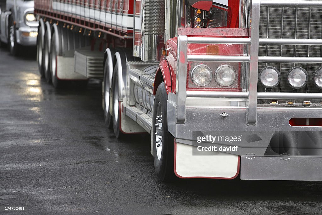 Grande plataforma de chuva