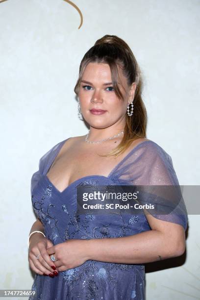 Camille Gottlieb attends the "Bal Du Centenaire - Prince Rainer III" Ball To Benefit The Fight Aids Monaco At Casino De Monte-Carlo on October 20,...