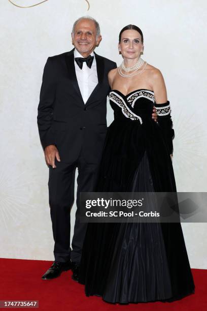 Marc Toesca and wife attend the "Bal Du Centenaire - Prince Rainer III" Ball To Benefit The Fight Aids Monaco At Casino De Monte-Carlo on October 20,...