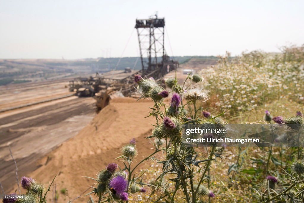 Brown coal opencast mining Garzweiler II