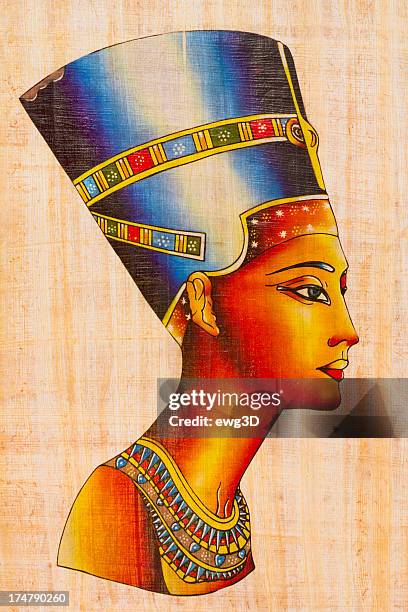 ilustraciones, imágenes clip art, dibujos animados e iconos de stock de recuerdo egipcio papiro - horus