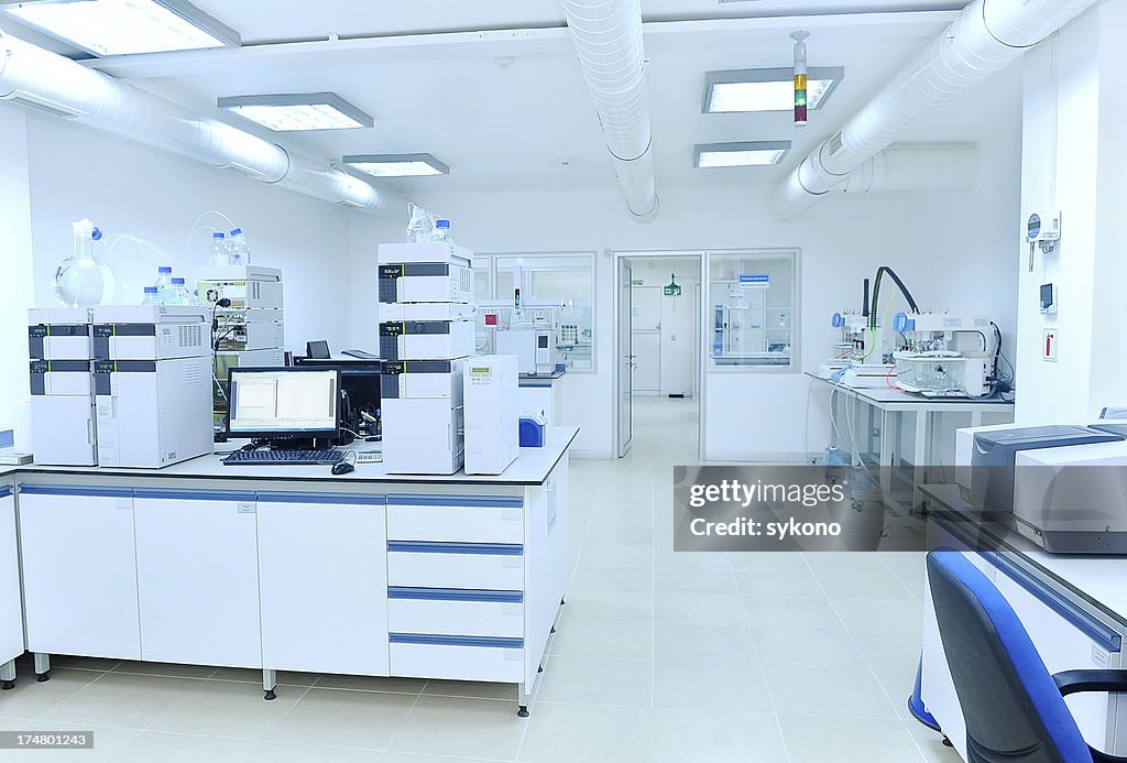 Laboratório em Fábrica Farmacêutica