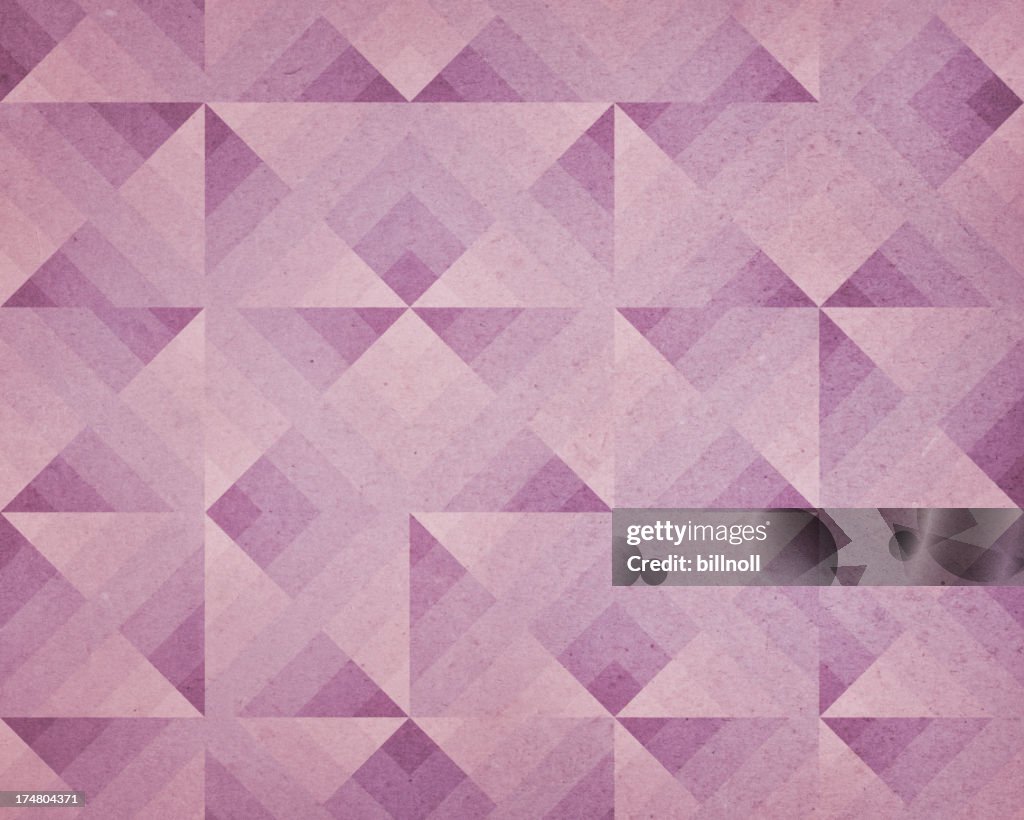 Paper with triangle pattern