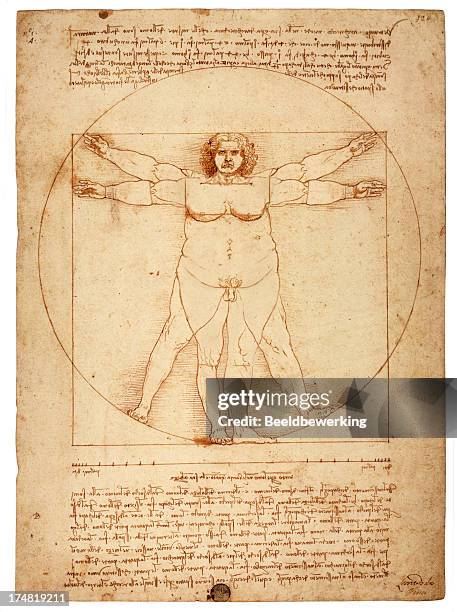 overweight figure in the circle (vitruvian man) - heavy stock illustrations