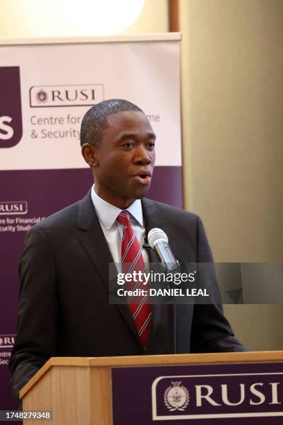 Deputy Treasury Secretary Wally Adeyemo delivers a speech outlining the new action taken by the US Department of the Treasury's Office of Foreign...