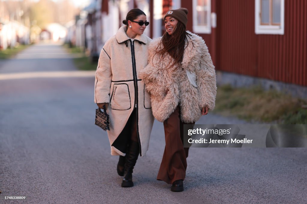 Street Style Shooting In Lulea, Swedish