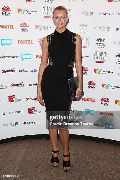 Sarah Murdoch arrives at the 2013 Helpmann Awards at the Sydney Opera House on July 29, 2013 in Sydney, Australia.