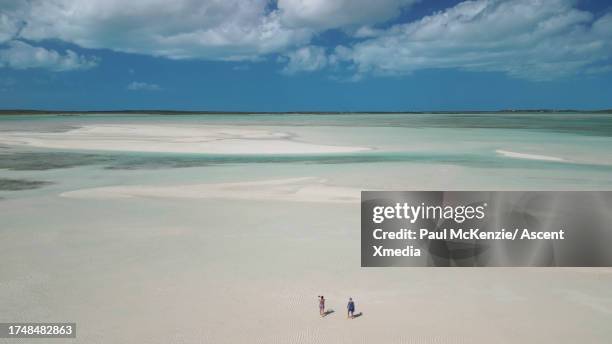 aerial scenic view of the caribbean sea - simple living stock pictures, royalty-free photos & images