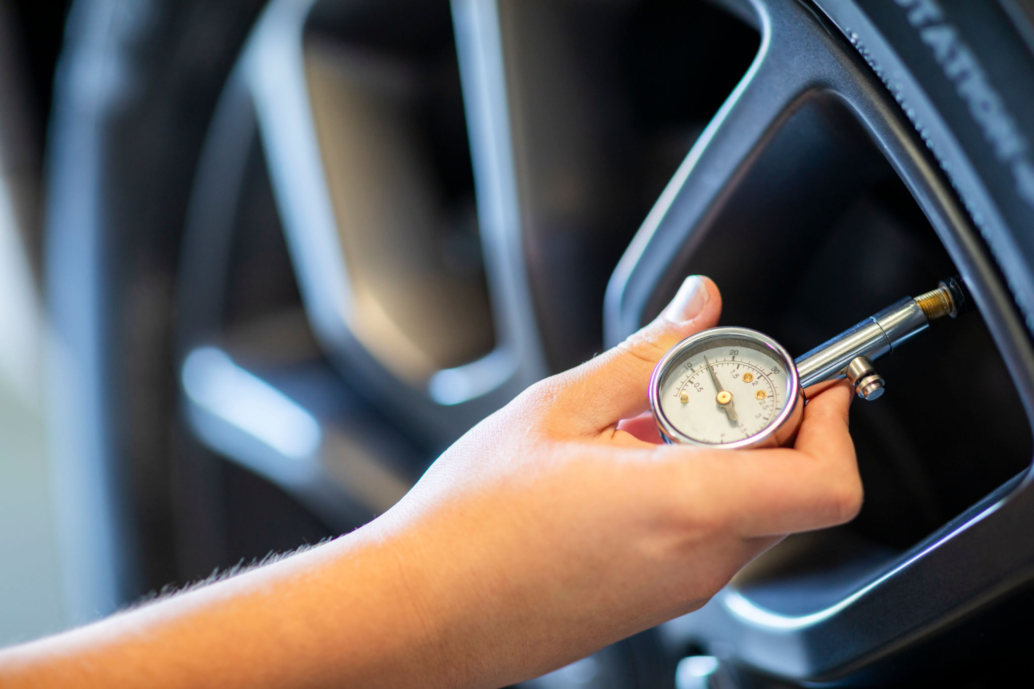 tire pressure check