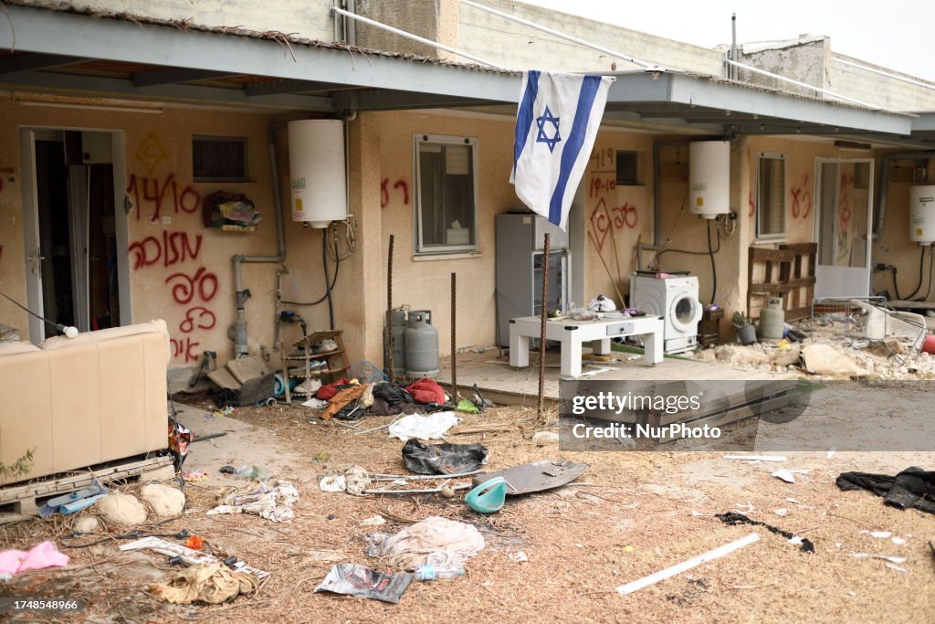 The Aftermath of Hamas Attack On kibbutz Kfar Aza