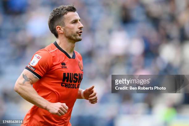 Joe Bryan of Millwall during the Sky Bet Championship match between Preston North End and Millwall at Deepdale on October 21, 2023 in Preston,...