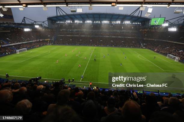 Players take a knee in support of the 'No Room For Racism' campaign prior to the Premier League match between Chelsea FC and Arsenal FC at Stamford...