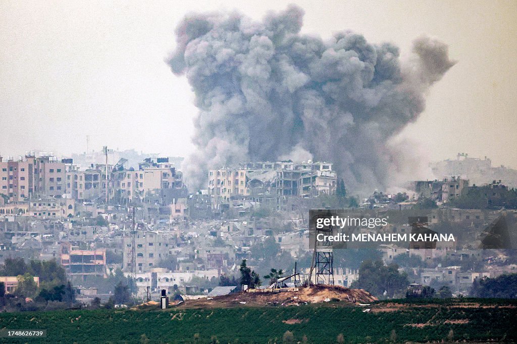 TOPSHOT-ISRAEL-PALESTINIAN-CONFLICT