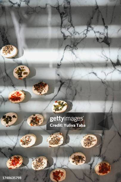 cheese board with sunlight. - marble table top view stock pictures, royalty-free photos & images