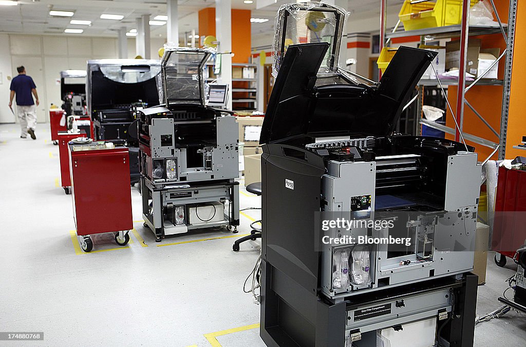 Manufacture Of 3D Digital Printers At Stratasys Ltd.'s Israel Headquarters