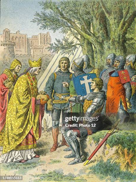 Bertrand du Guesclin, born in 1320 at the Motte-Broons castle near to Dinan, died on the 13th July 1380 in Chateauneuf-de-Randon, was a supreme...