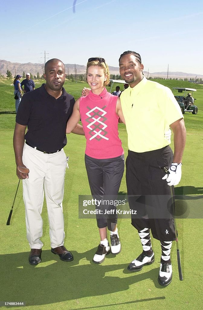 Theron Rucker Darius Rucker, Charlize Theron & Will Smith during VH1 Fairway to ...