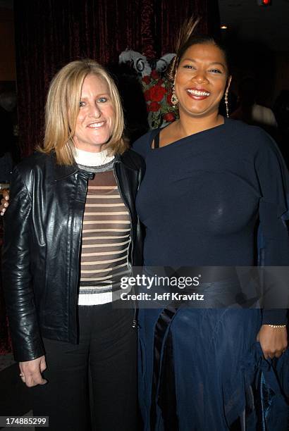 Lori from Elle and Queen Latifah during Chicago Premiere - Party at Academy of Motion Picture Arts and Sciences in Beverly Hills, CA, United States.